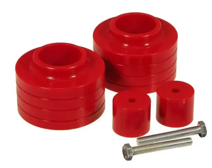 Prothane Jeep TJ 1.5-2in Lift Coil Spring Isolator – Red