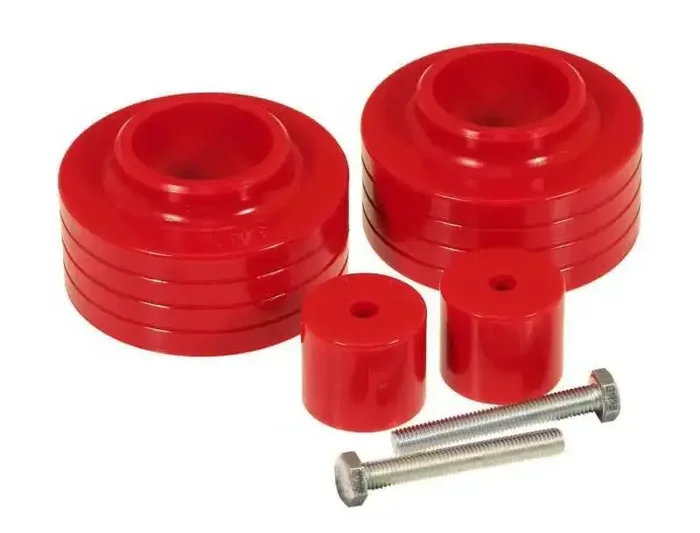 Prothane Jeep TJ 1in Lift Coil Spring Isolator – Red