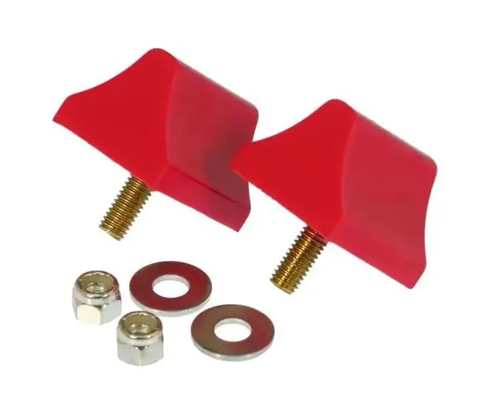 Prothane Universal Bump Stop 1 1/2X2X1 3/4 Wedge – Red