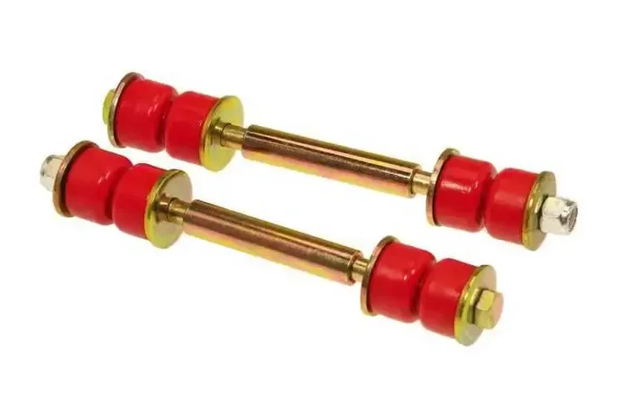 Prothane Universal End Link Set – 4 5/8in Mounting Length – Red