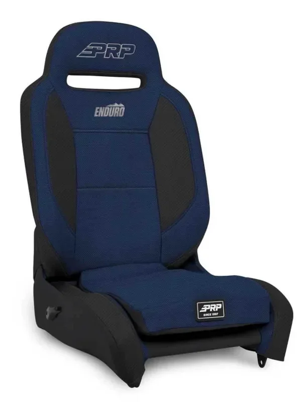 PRP Enduro Elite Reclining Suspension Seat (Driver Side) – Blue/Black