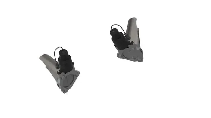 QTP 15-18 Chevrolet Camaro SS 6.2L 3.0in 304SS Aggressor Cutout Dual Mid Pipes