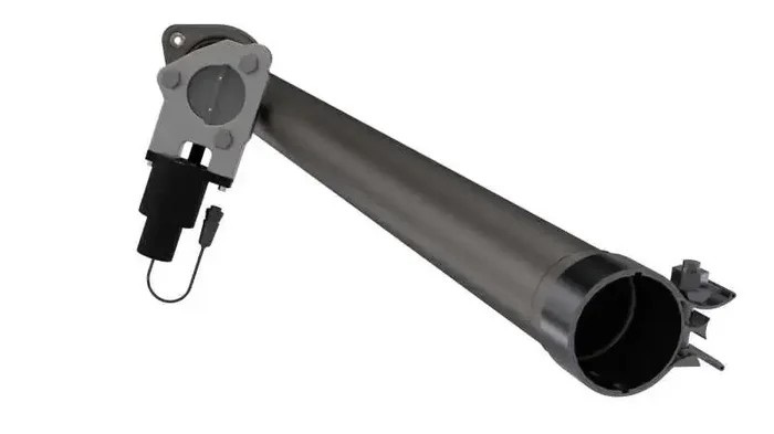 QTP 15-18 Ford F-150 CC/EC Standard Bed 2.5in 304SS Aggressor Cutout Mid Pipe