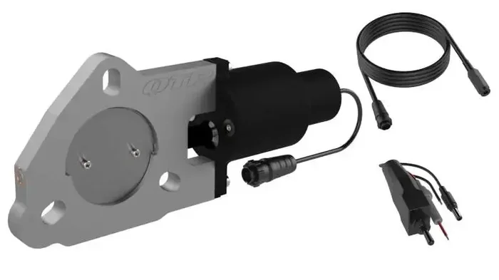 QTP 2.25in Bolt-On QTEC Electric Cutout Valve – Single