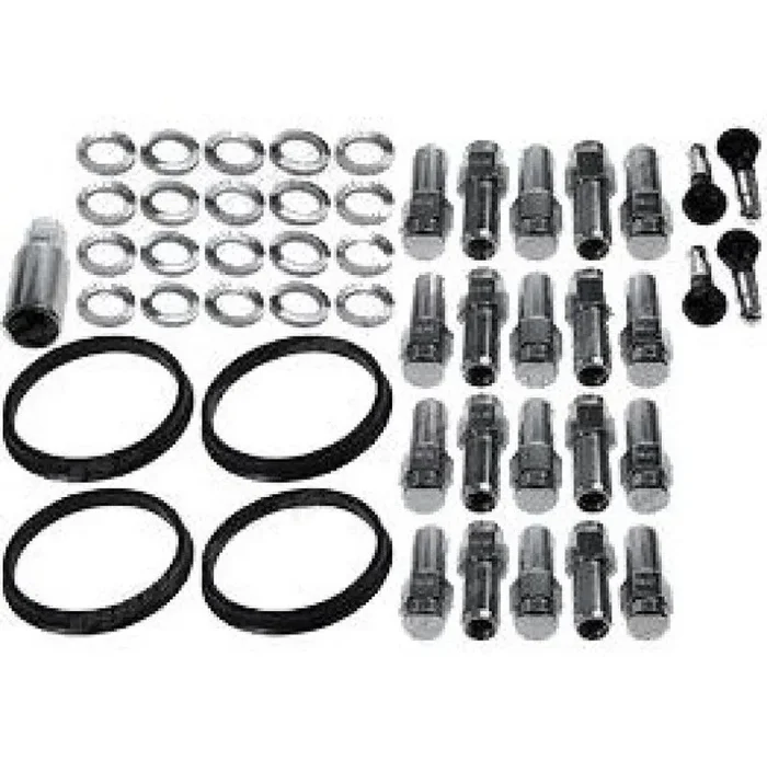 Race Star 14mm x 1.5 1.38in. Shank w/ 7/8in. Head Dodge Charger Closed End Lug Kit – 20 PK