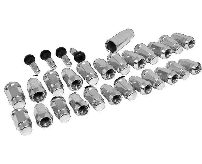 Race Star 14mmx1.50 Closed End Acorn Deluxe Lug Kit (3/4 Hex) – 24 PK