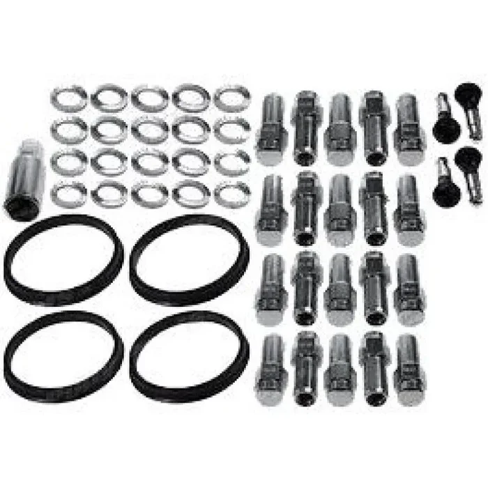Race Star 7/16in GM Closed End Deluxe Lug Kit – 20 PK