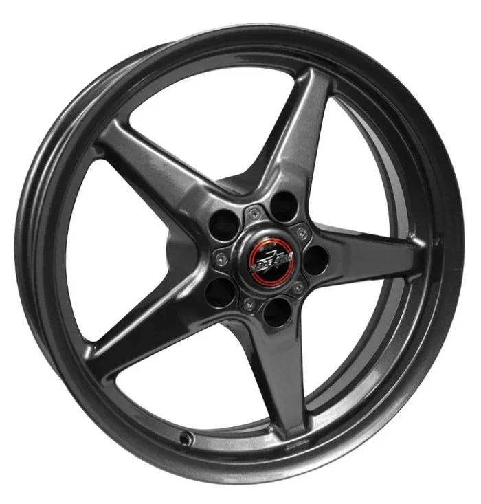 Race Star 92 Drag Star 17×10.50 5×4.50bc 7.63bs Direct Drill Metallic Gray Wheel