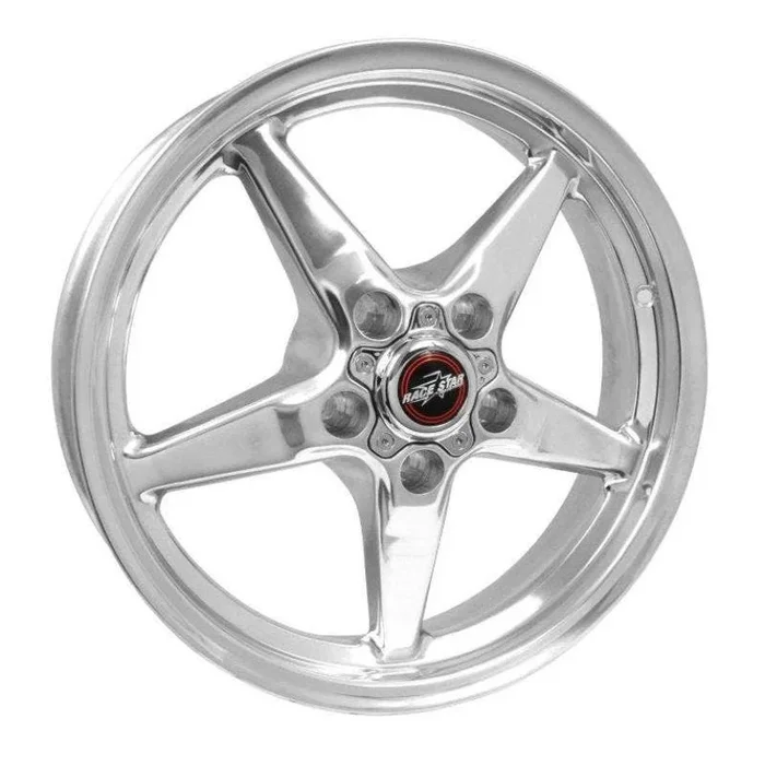 Race Star 92 Drag Star 17×4.50 5×4.50bc 1.75bs Direct Drill Polished Wheel