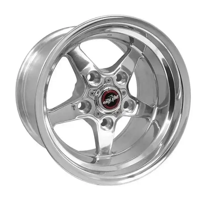 Race Star 92 Drag Star 17×7.00 5×5.50bc 4.25bs ET6 Direct Drill Polished Wheel