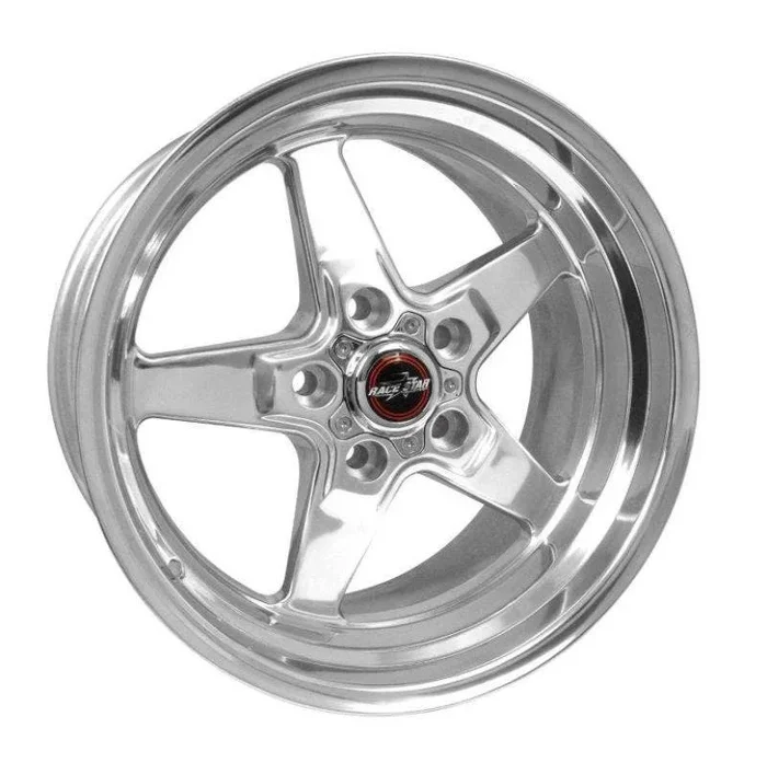 Race Star 92 Drag Star 17×9.50 5×4.75bc 5.25bs Direct Drill Polished Wheel