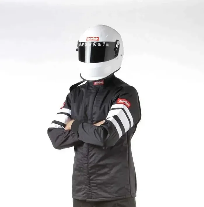 RaceQuip Black SFI-5 Jacket – Large