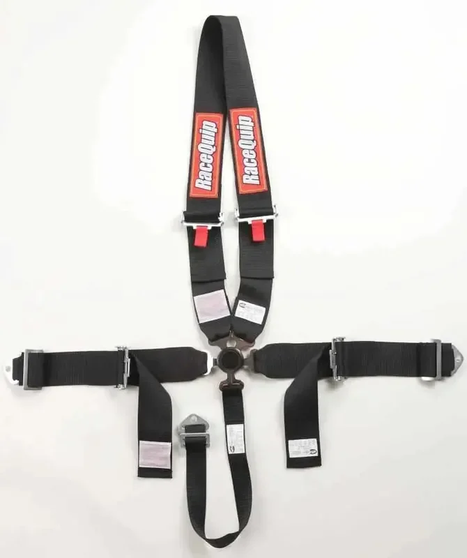 RaceQuip Black SFI CAMLOCK 5pt Dragster inUin Belt