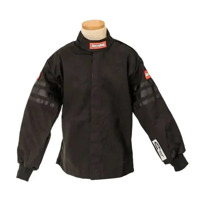 RaceQuip Black Trim SFI-1 JR. Jacket – KMedium