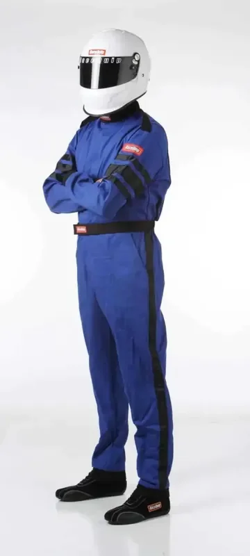 RaceQuip Blue SFI-1 1-L Suit – Large