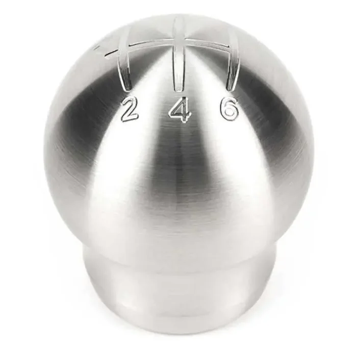Raceseng Contour Shift Knob (Gate 1 Engraving) M12x1.25mm Adapter – Brushed