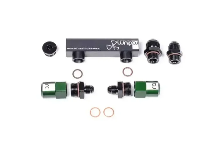 Radium Engineering Bosch Pumps 4 Port Manifold Reuses Check Valves – Universal