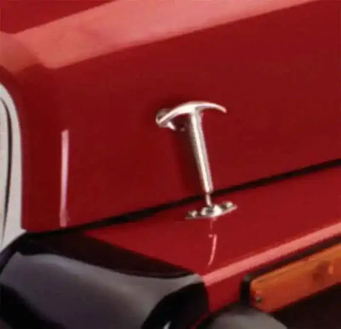 Rampage 1945-1949 Jeep CJ2A Hood Catch Kit – Stainless