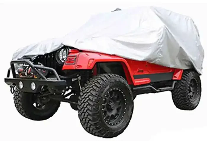 Rampage 1976-1983 Jeep CJ5 Car Cover 4 Layer – Grey