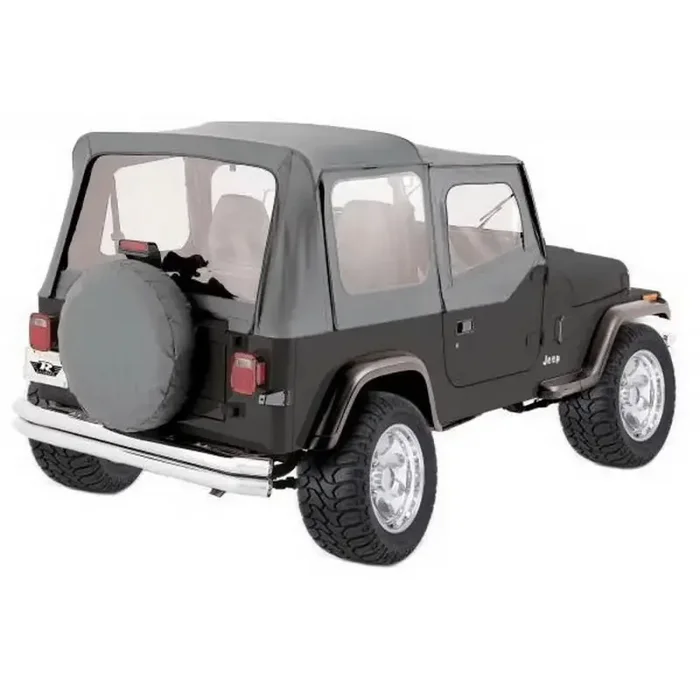 Rampage 1976-1983 Jeep CJ5 Complete Top – Grey Denim