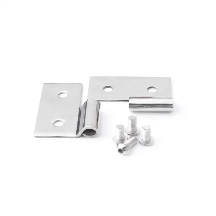 Rampage 1976-1983 Jeep CJ5 Lower Door Hinges – Stainless