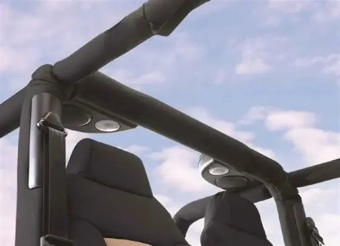 Rampage 1986-1994 Suzuki Samurai Roll Bar Padding Kit – Black Diamond