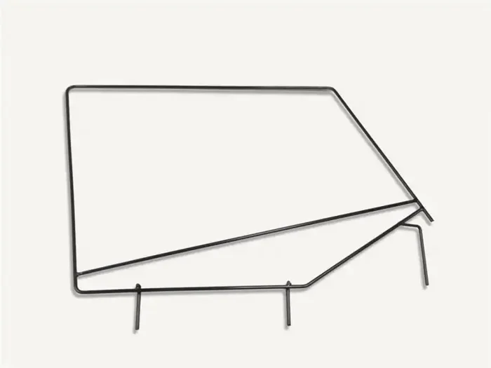 Rampage 1987-1995 Jeep Wrangler(YJ) Window Frame Only – Black