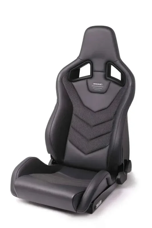 Recaro Sportster GT Driver Seat – Black Leather/Carbon Weave