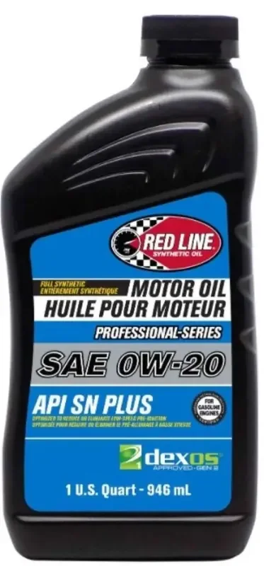Red Line Pro-Series 0W20 DEX1G2 SN+ Motor Oil – Quart – Case of 12