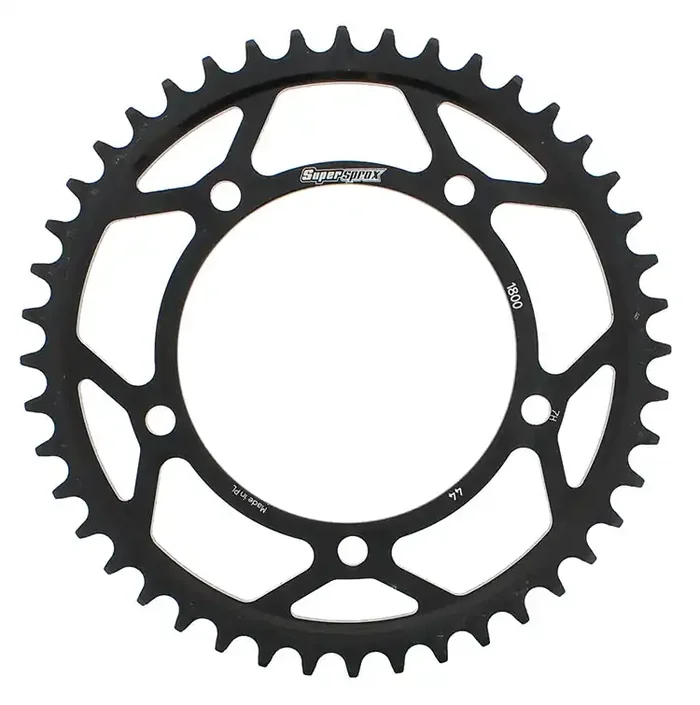 RFE-1800-44-BLK Rear Sprocket Steel 44t 530 Blk Tri