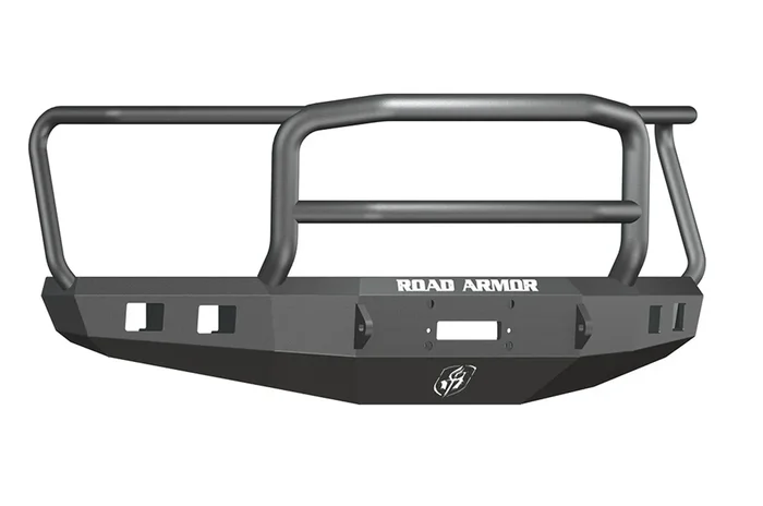 Road Armor Ford F-150 Stealth Winch Front Bumper w/Lonestar Guard, Satin Black – 615R5B
