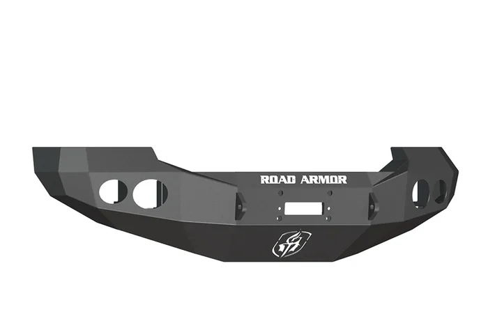 Road Armor Ford F-250/350/450 & Excursion Stealth Winch Front Bumper, Satin Black – 60500B