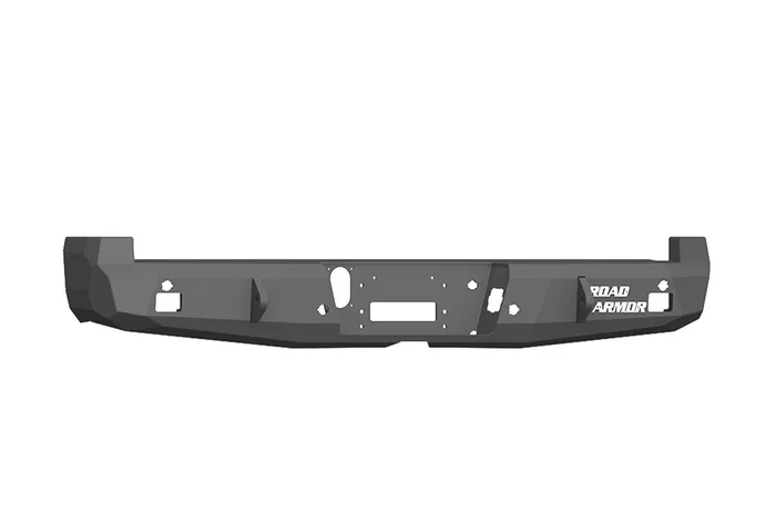 Road Armor Ford F-250/350/450/550 Stealth Winch Rear Bumper, Satin Black – 617RRB
