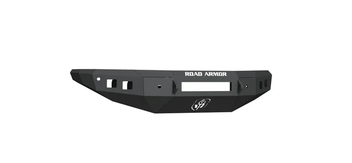 Road Armor Nissan Titan Stealth Non-Winch Front Bumper, Textured Black – 7161F0B-NW
