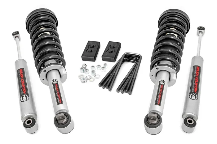 Rough Country 2 in. Lift Kit, N3 Struts/N3 for Ford F-150 4WD 14-20 – 50006