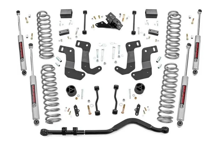 Rough Country 3.5 in. Lift Kit, C/A Drop, 2-Door for Jeep Wrangler JL 4WD 18-23 – 62930