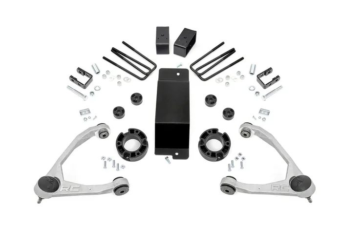 Rough Country 3.5 in. Lift Kit, Mag-ride, Alu/Cast Steel for GMC Sierra 1500 Denali 14-16 – 18901