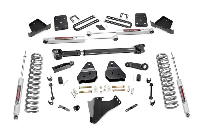 Rough Country 4.5 in. Lift Kit, D/S, Front for Ford Super Duty 4WD 17-22 – 50621