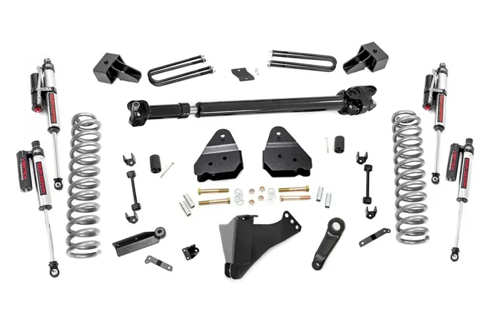 Rough Country 4.5 in. Lift Kit, DRW, D/S, Vertex, Front for Ford F-350 Super Duty 14-18 – 55951