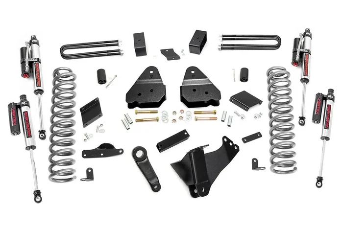 Rough Country 4.5 in. Lift Kit, OVLD, Vertex for Ford Super Duty 4WD 11-14 – 56350