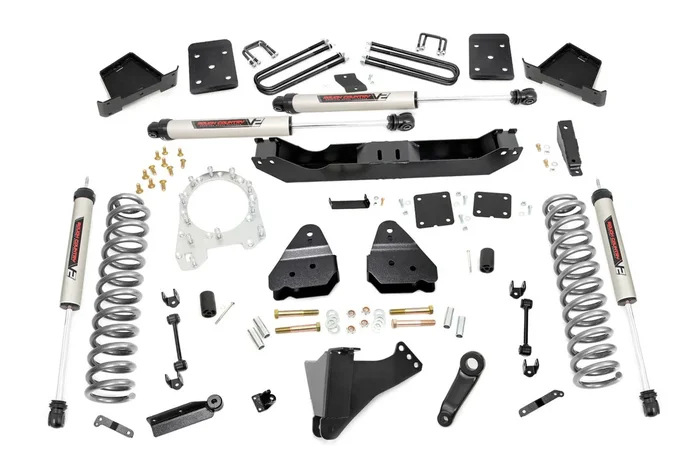 Rough Country 4.5 in. Lift Kit, V2 for Ford Super Duty 4WD 17-22 – 55070