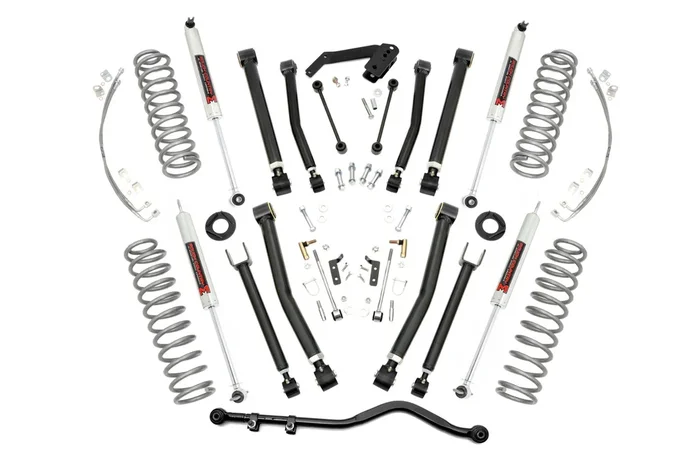Rough Country 4 in. Lift Kit, X-Series, M1 for Jeep Wrangler JK 4WD 07-18 – 67340