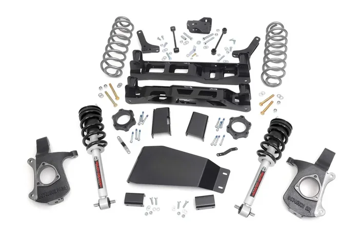 Rough Country 5 in. Lift Kit, N3 Struts for Chevy/GMC SUV 1500 2WD/4WD 07-14 – 28101
