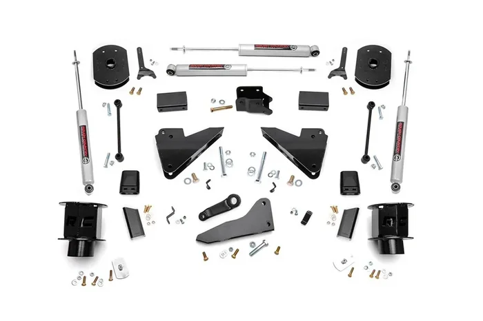 Rough Country 5 in. Lift Kit, Spacer, Front for Ram 2500 4WD 14-18 – 35720