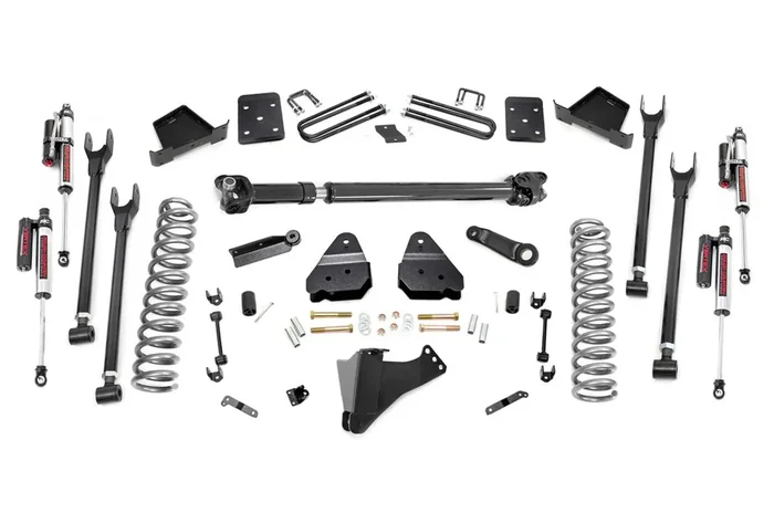 Rough Country 6 in. Lift Kit, 4-Link, D/S, Vertex, Front for Ford F-250/350 Super Duty 14-18 – 50751
