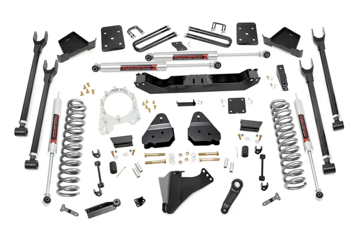 Rough Country 6 in. Lift Kit, 4 Link, M1 for Ford Super Duty 4WD 17-22 – 50840