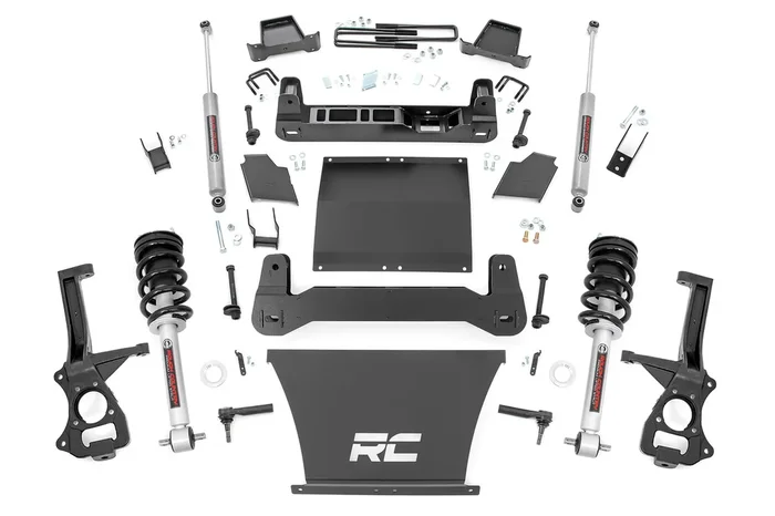Rough Country 6 in. Lift Kit, N3 Struts for GMC Sierra 1500 2WD/4WD 19-23 – 22932