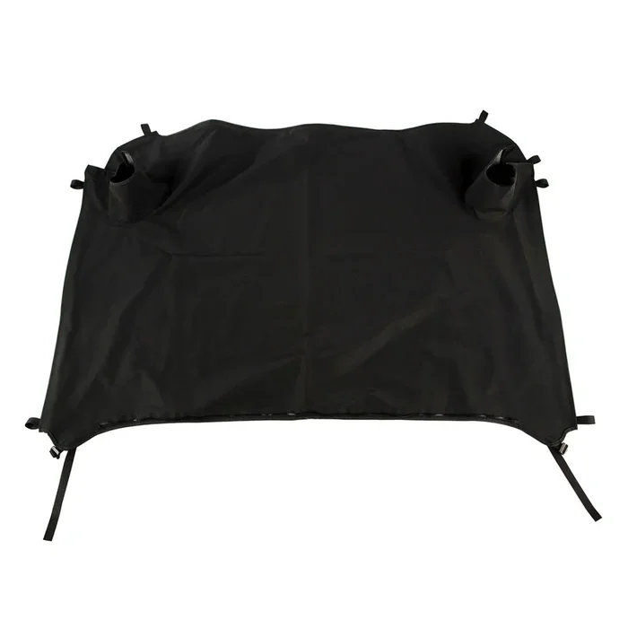 Rugged Ridge Jeep Wrangler JK Tonneau Cover – 13550.03; Black