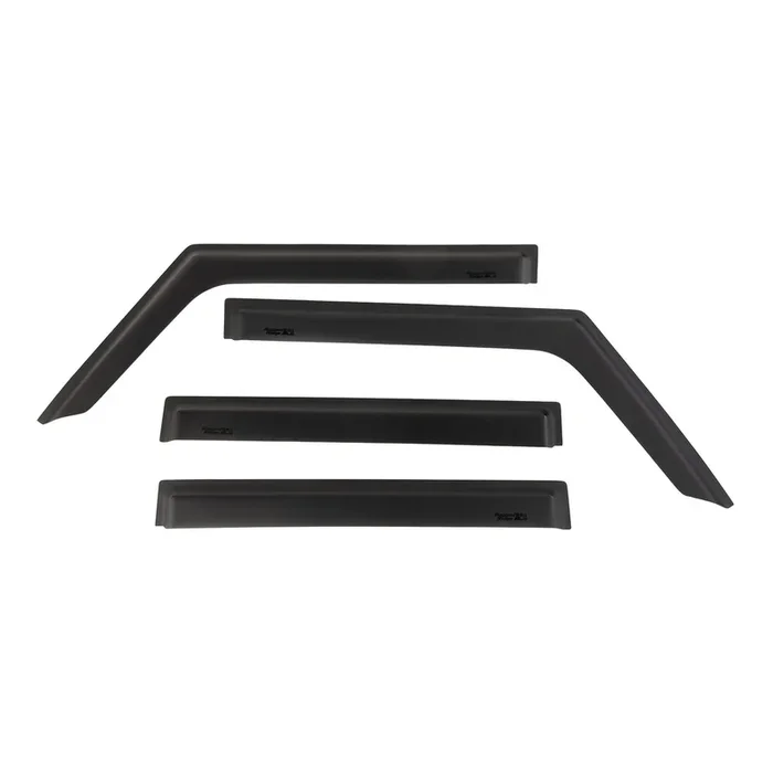 Rugged Ridge Jeep Wrangler Window Visors Set – 11349.17; Matte Black