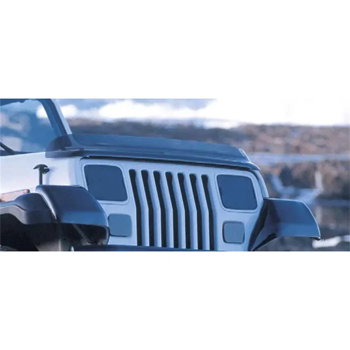Rugged Ridge Jeep Wrangler Wraparound Bug Deflector – 11350.01; Smoke